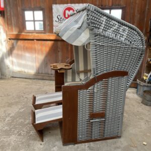 Strandkorb gebraucht -M129-silber