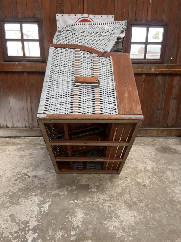 Strandkorb gebraucht -M129-silber – Bild 8