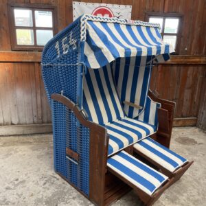 Strandkorb-M164gebraucht- blau (