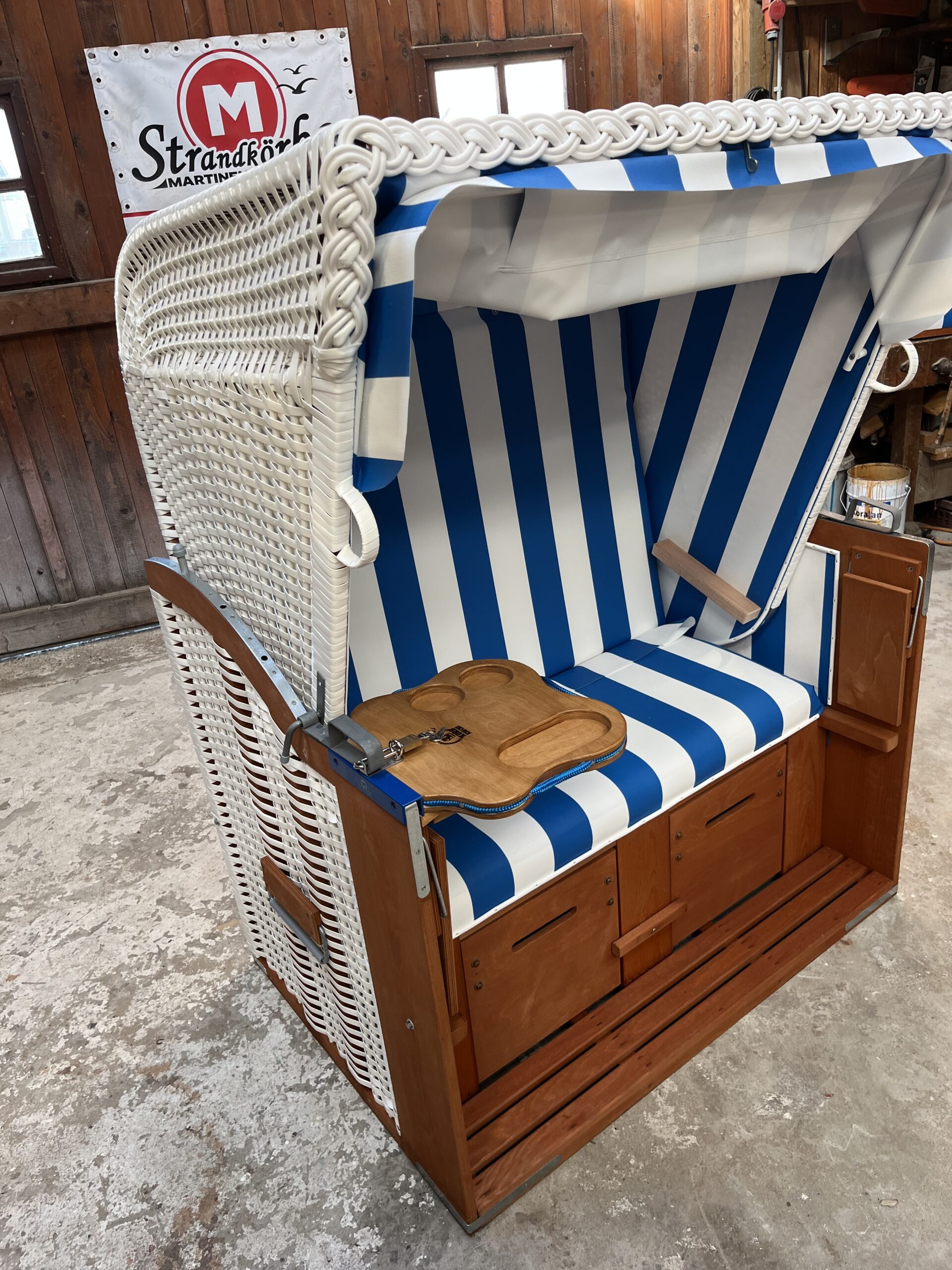 Strandkorb-neu-weiß – Bild 3