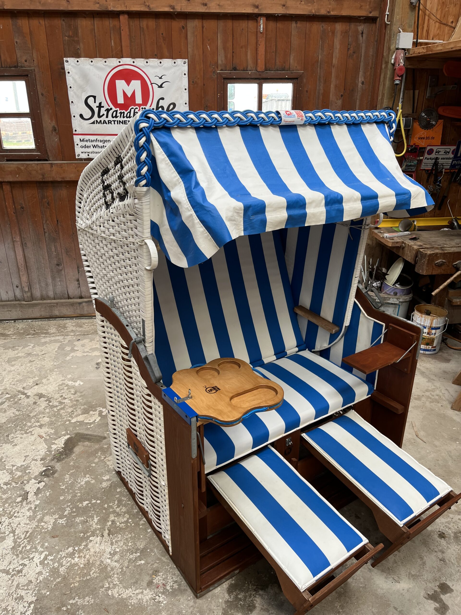 Strandkorb-gebraucht-M63-weiß