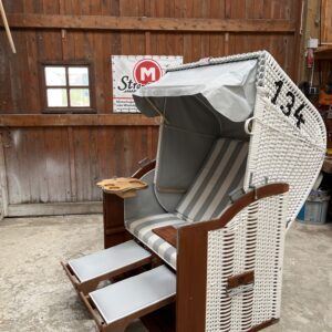 Strandkorb M 134-gebraucht-weiß